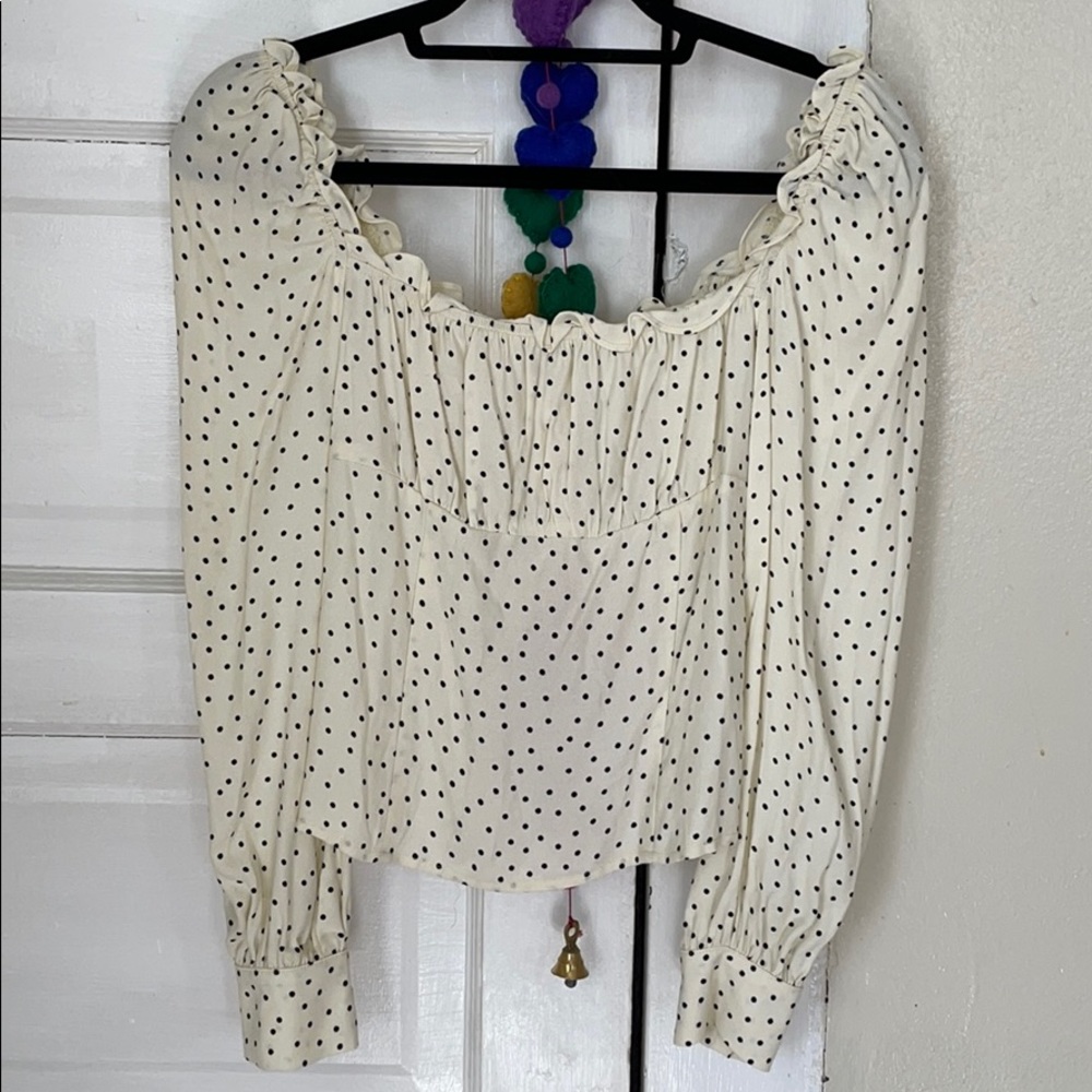 Polka Dot Reformation Top